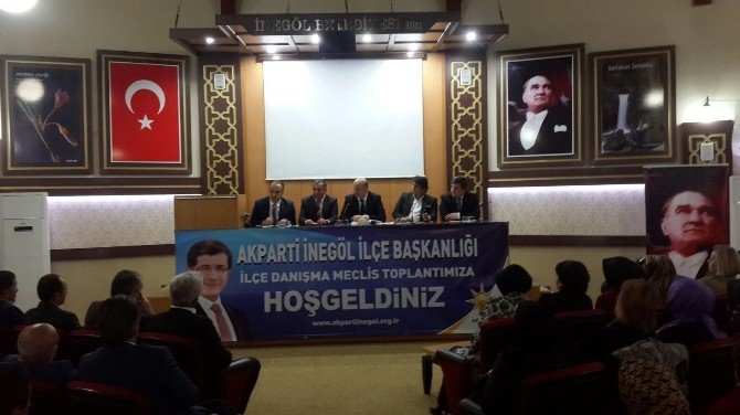 AK Parti İlçe Danışma Meclisi Toplandı