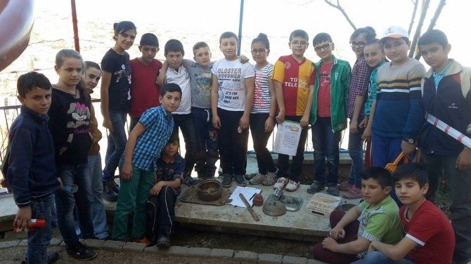 Hasanlar Ortaokulu’nda ’Arkeolojik Kazı’ Etkinliği