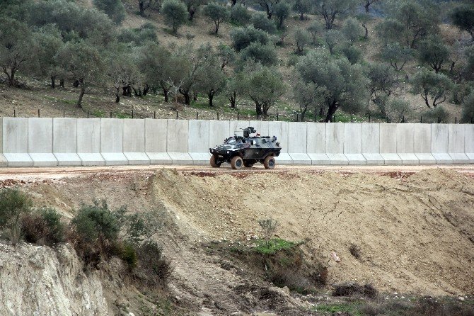 Suriye Sınırındaki Güvenlik Önlemleri Artırıldı