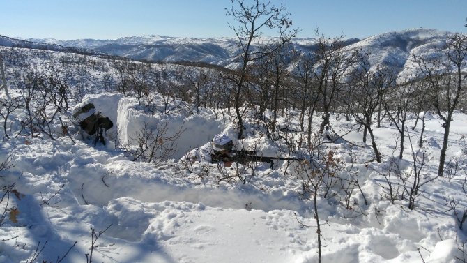 Türk Silahlı Kuvvetleri’nden değişik illerde kış tatbikatları