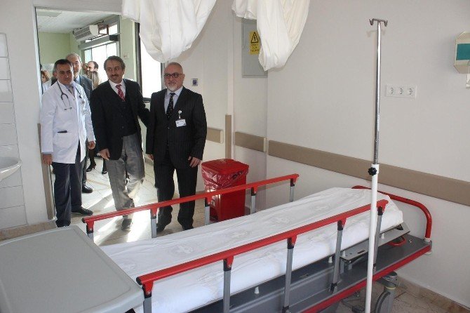 Trakya Üniversitesi Tıp Fakültesi 6 Yataklı Travma Ünitesi Açıldı