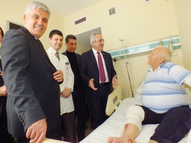 Aydın, Serik Devlet Hastanesini Ziyaret Etti