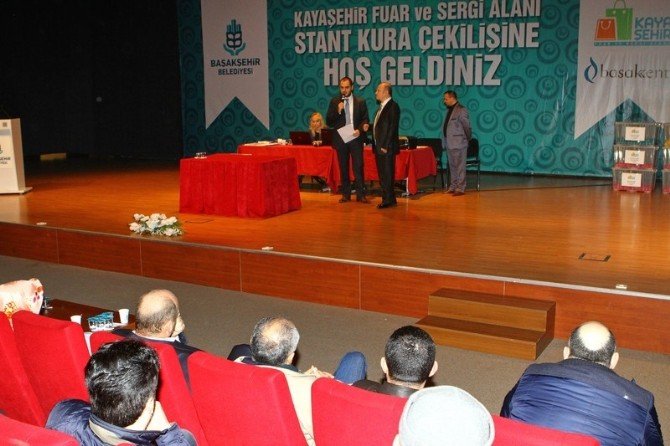 Kayaşehir Kapalı Pazar Kuraları Çekildi