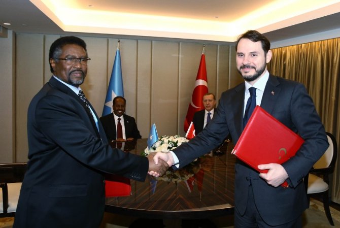 Erdoğan, Somali Cumhurbaşkanı Mahmud ile görüştü