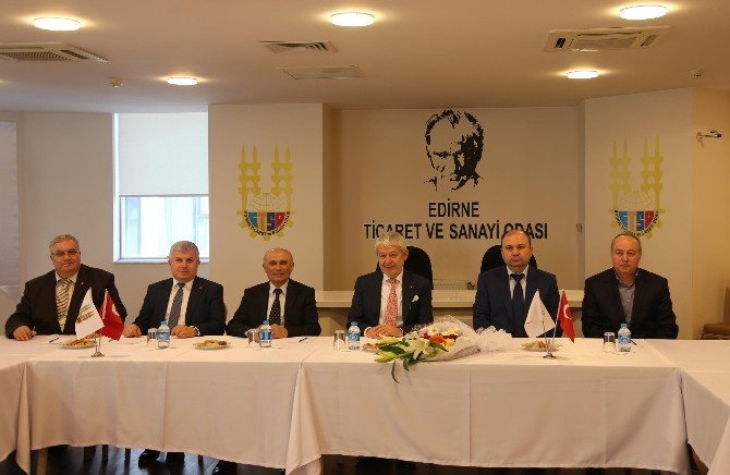 Edirne Vergi Dairesi Başkanlığından ETSO’ya Ziyaret