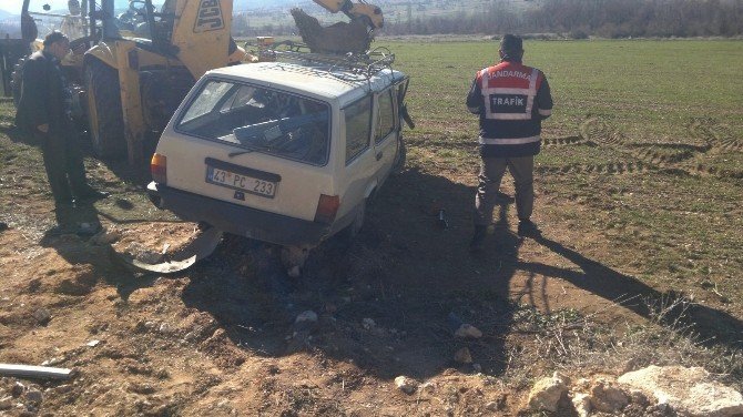 Hisarcık’ta Trafik Kazası: 1 Yaralı