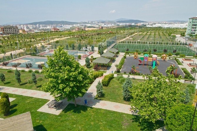 Kocaeli’deki Parklar Meyve Bahçesine Dönüşüyor