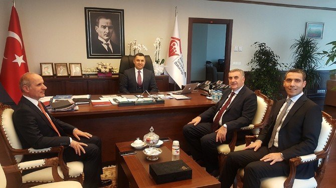 Başkan Zeki Toçoğlu Ankara’da Ziyaretlerde Bulundu