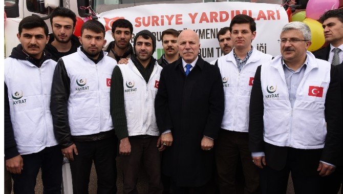 Erzurum’dan Türkmenlere Yardım Eli