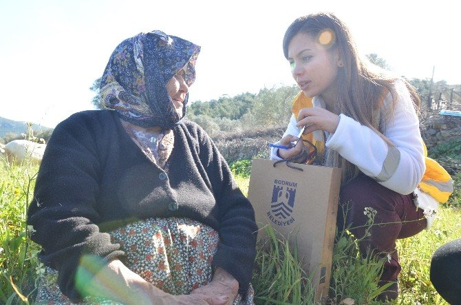 Bodrum’da Yaşlılara Saygı Projesi Sürüyor