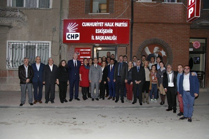 Büyükerşen Ve Kurt’tan CHP Eskişehir Yönetimine Ziyaret
