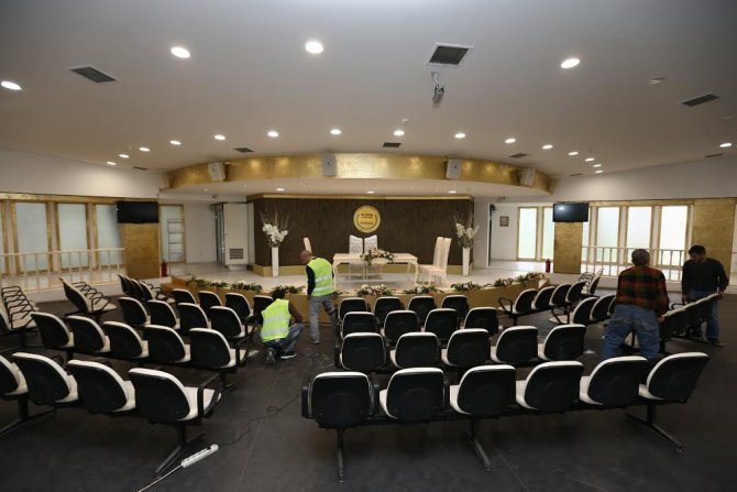 Fuar Evlendirme Dairesi'ne beş yıldızlı bakım