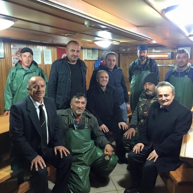 Tekirdağ Valisi Salihoğlu Balıkçıları Ziyaret Etti