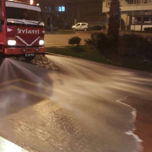 Sinop Belediyesi Temizlik Çalışmaları
