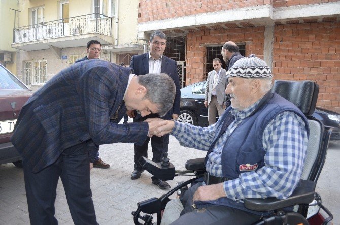 Engelli Vatandaşların Yüzleri Belediyeyle Gülüyor