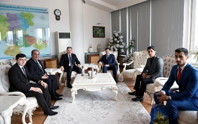 Azerbaycan Milletvekili Hüseyinov, Çakır’ı Ziyaret Etti