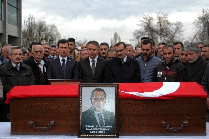 Geçirdiği Kazanın Ardından Ölen Bala Belediye Başkanı İçin Tören Düzenlendi
