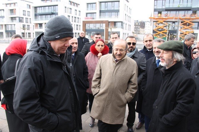 Dortmund Belediye Başkanı Sireau, Trabzon Heyetinin Onuruna Resepsiyon Verdi