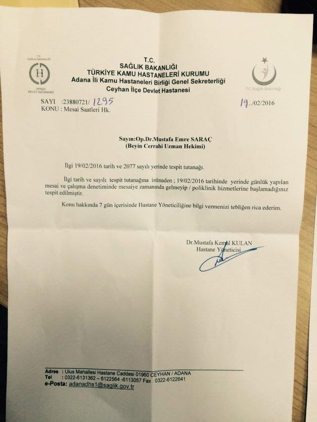 Doktorun ‘ishaldim’ savunması paylaşım rekoru kırdı