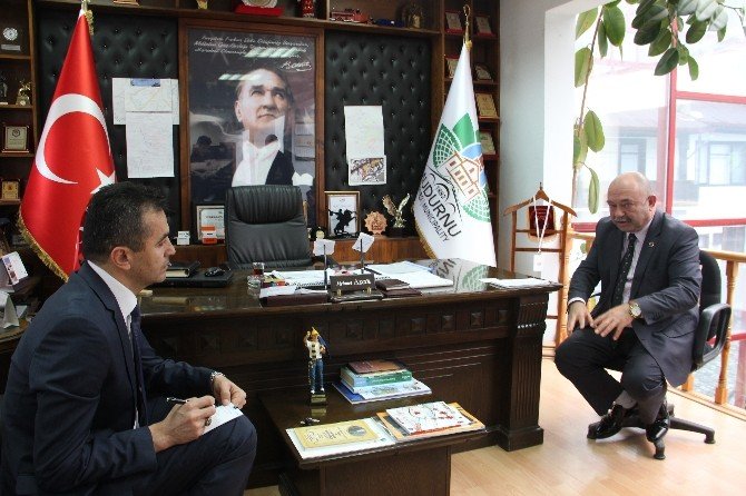 AK Parti İl Başkanı’ndan CHP’li Belediye Başkanına Ziyaret