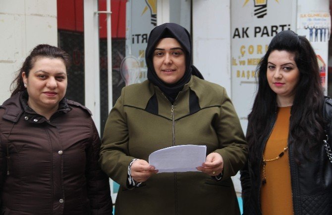 AK Partili Kadınlar Hocalı Katliamını Kınadı
