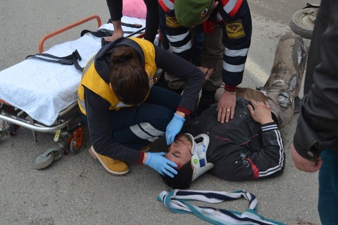 Bursa’da Trafik Kazası: 1 Yaralı