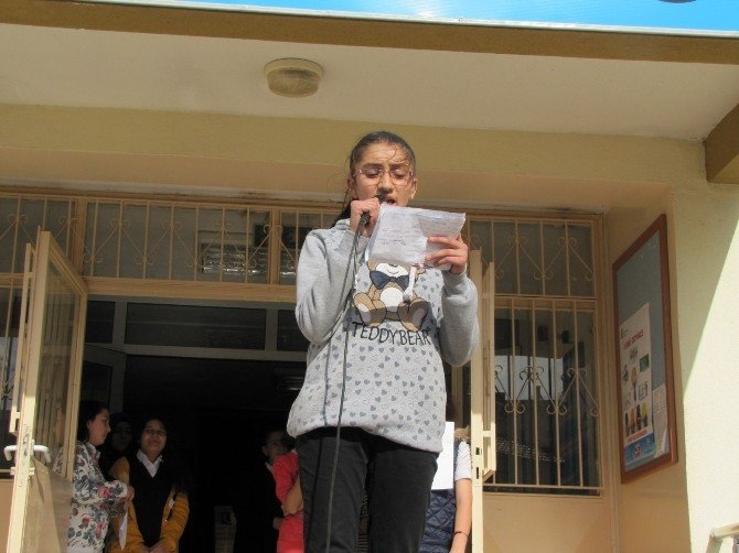 Şehitler Ortaokulunda Deprem Ve Yangın Tahliye Tatbikatı
