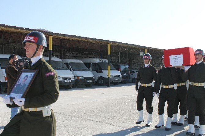Şırnak’ta Şehit Asker İçin Tören Düzenlendi