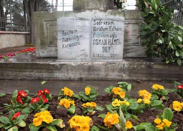 Osman Hamdi Bey mezarı başında anıldı
