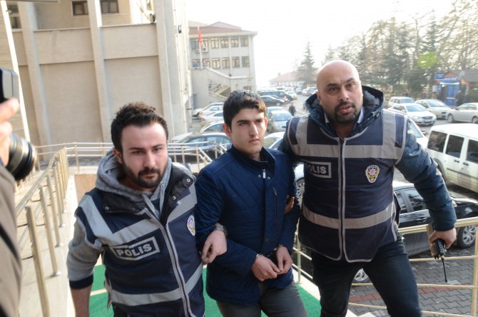 Boğazı kesilerek öldürülen Necla Sağlam olayının şüphelileri adliyeye çıkarıldı