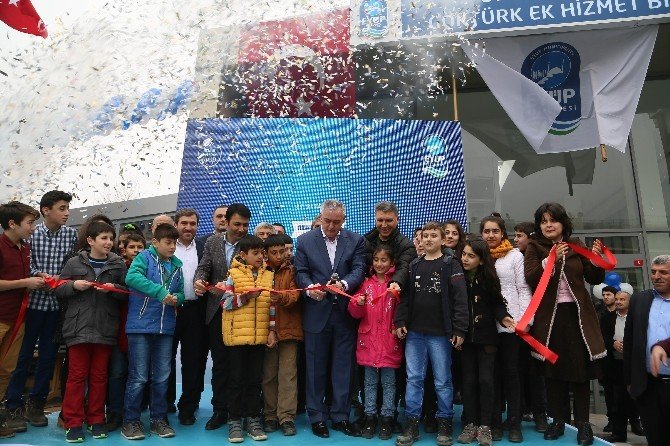Eyüp Belediyesi Göktürk Ek Hizmet Binası Törenle Açıldı