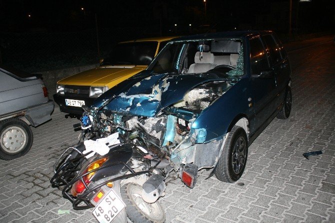 Marmaris’te Trafik Kazası ,1 Ölü