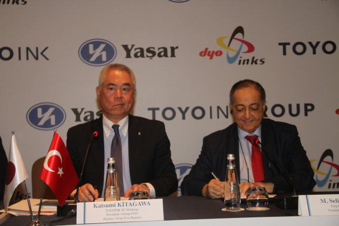 Türkiye'nin ilk matbaa mürekkebi fabrikası artık Japonların