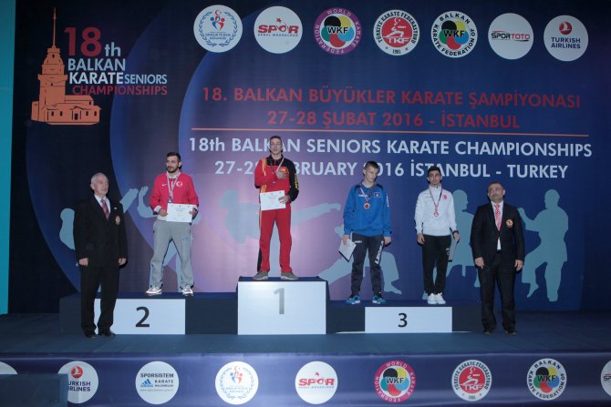 Karatede Balkanların zirvesinde Türkiye var