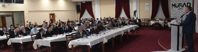 MÜSİAD Konya Şubesi’nde Cuma Konferansları Sürüyor