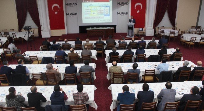 MÜSİAD Konya Şubesi’nde Cuma Konferansları Sürüyor