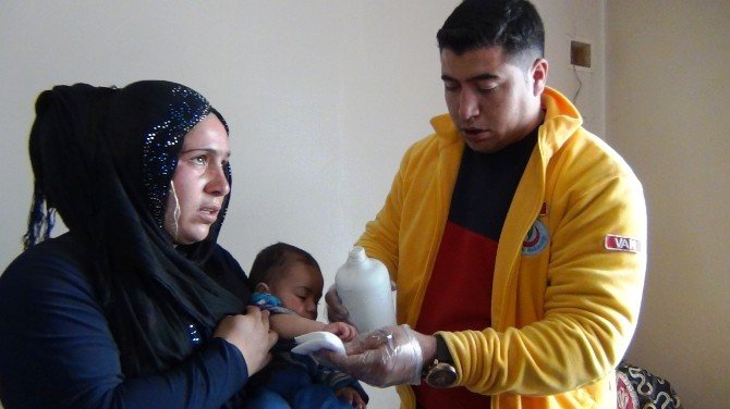Erciş’te Suriyeli Ailelere Sağlık Hizmeti
