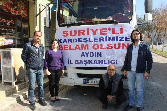 AK Parti Yardım Tırı Kilis’e Ulaştı