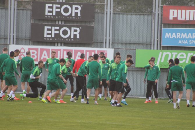 Bursaspor, Çaykur Rizespor maçının hazırlıklarına başladı