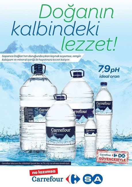 Carrefoursa’nın İçme Suyu Yenilendi