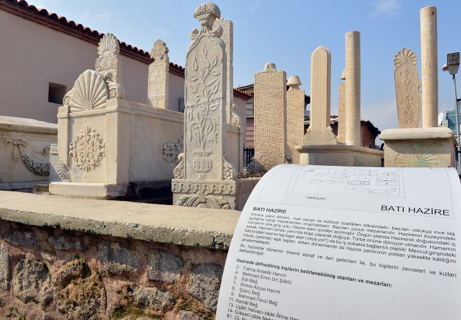 Emir Sultan Türbesi'nin mezarlık bölümü restore edildi