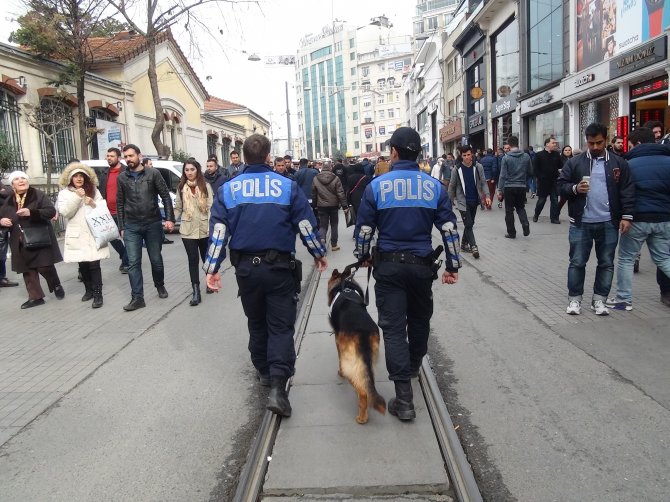 Taksim'de yoğun güvenlik