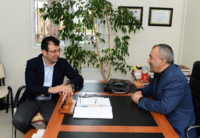 Başkan İmamoğlu, İhlas Marmara Evleri 2’nci Kısım Yönetimini Ziyaret Etti