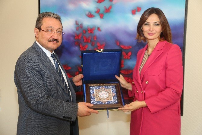 Azerbaycan Milletvekilinden Rektör Güven’e Ziyaret