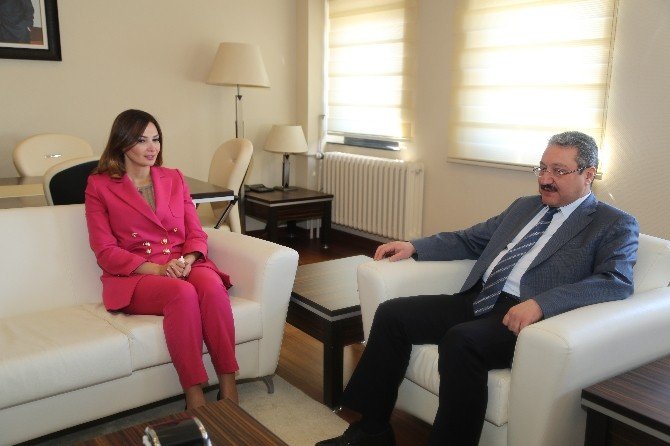 Azerbaycan Milletvekilinden Rektör Güven’e Ziyaret