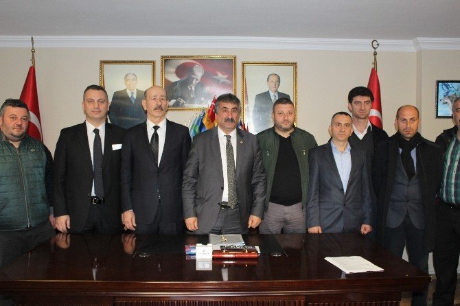 Görevden Alınan MHP Trabzon İl Başkanı Muammer Demeli Basın Toplantısı Düzenledi