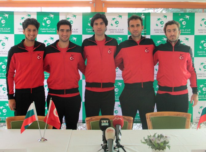 Türkiye-Bulgaristan Davis Cup'ta kapışacak