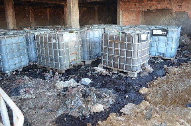 Manisa’da 100 Ton Atık Kimyasal Sıvı Ele Geçirildi