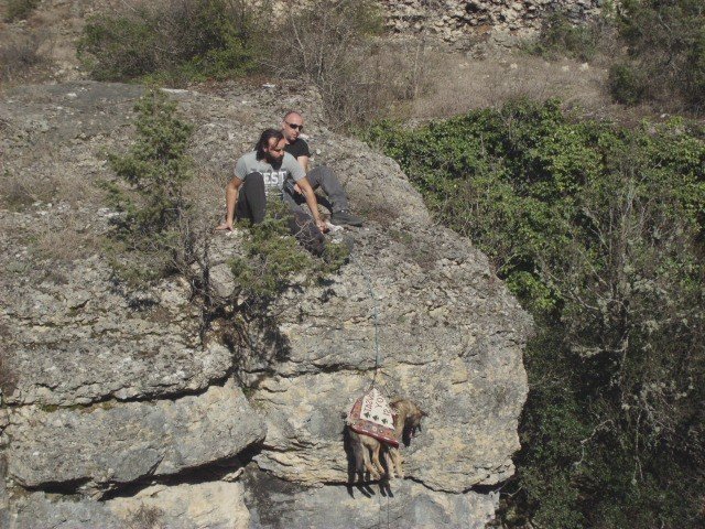 Kanyonda Mahsur Kalan Köpeği Belediye Ekipleri Kurtardı