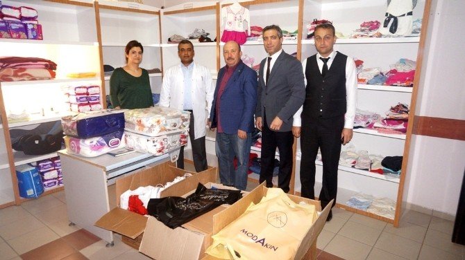 ’Hastane Sosyal Market’e Alaşehir TSO’dan Anlamlı Bağış